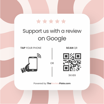 The Review Plate in Blush